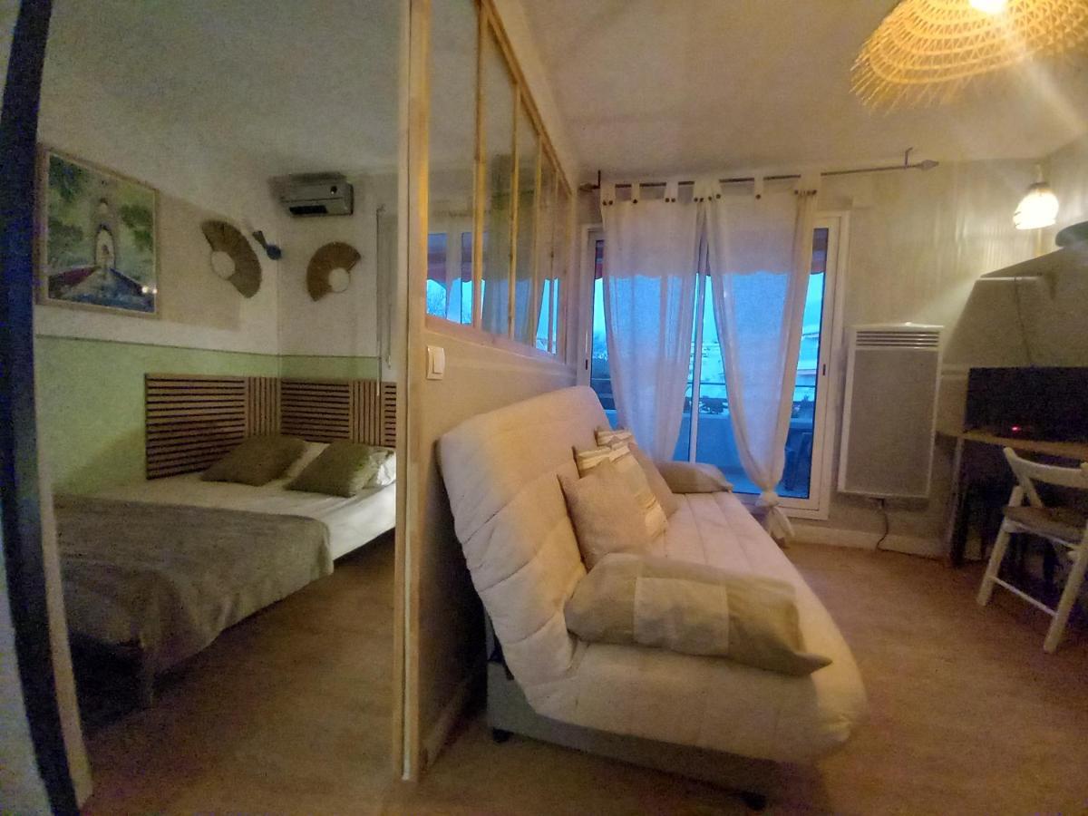 Apartamento Rose Cote Mer Studio Et Garage, Entree Autonome La Grande-Motte Exterior foto